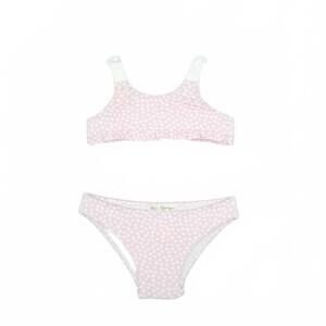 NEW FINA EJERIQUE girl's polka dot bikini in pink
